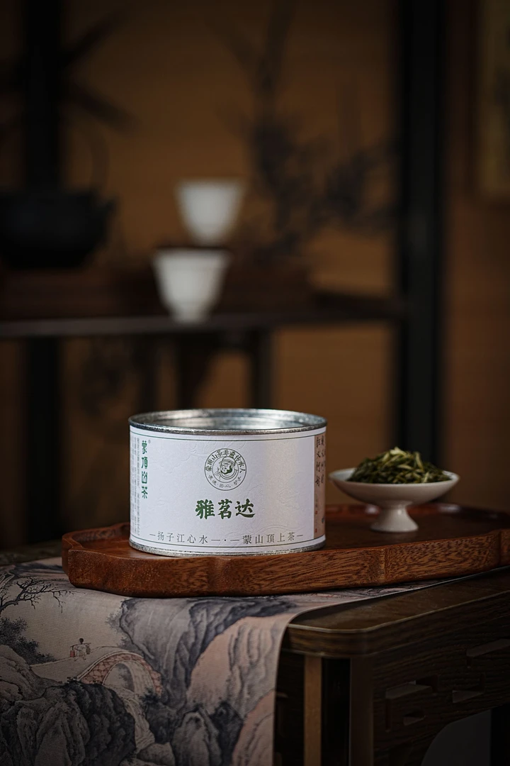 【甘露飘香】六窨甘露飘雪花茶蒙顶山甘露茶坯全芽头手工茉莉飘雪