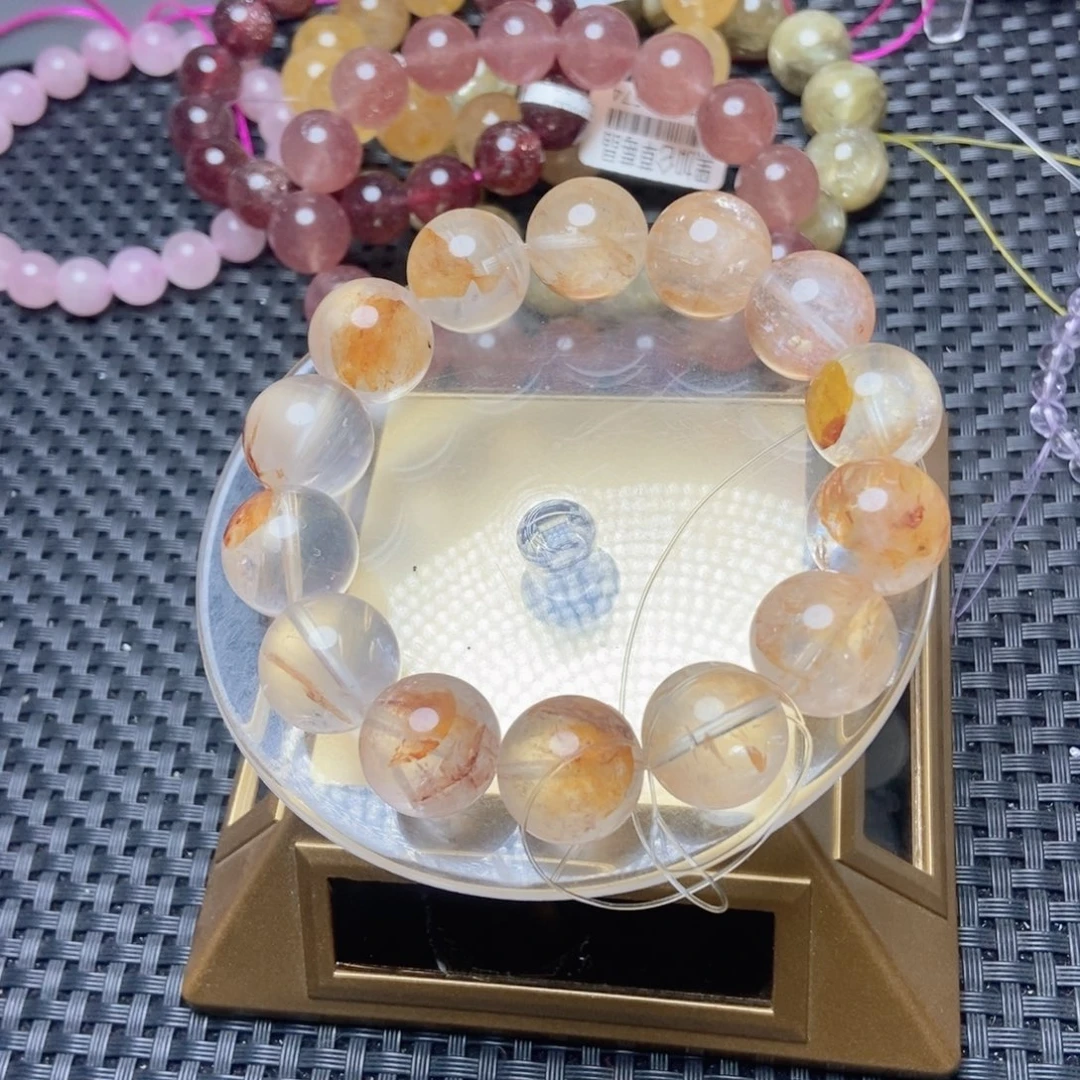 未镶嵌烟晶手链卡16