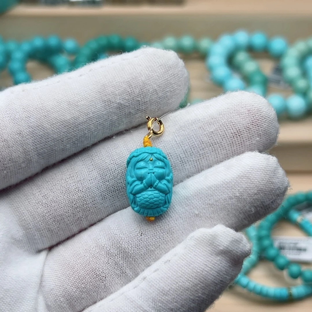 未镶嵌绿松石珠宝奇石