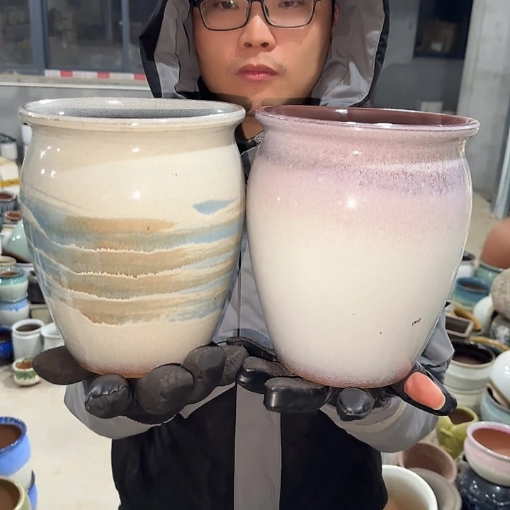 高度21口14啦啦花盆