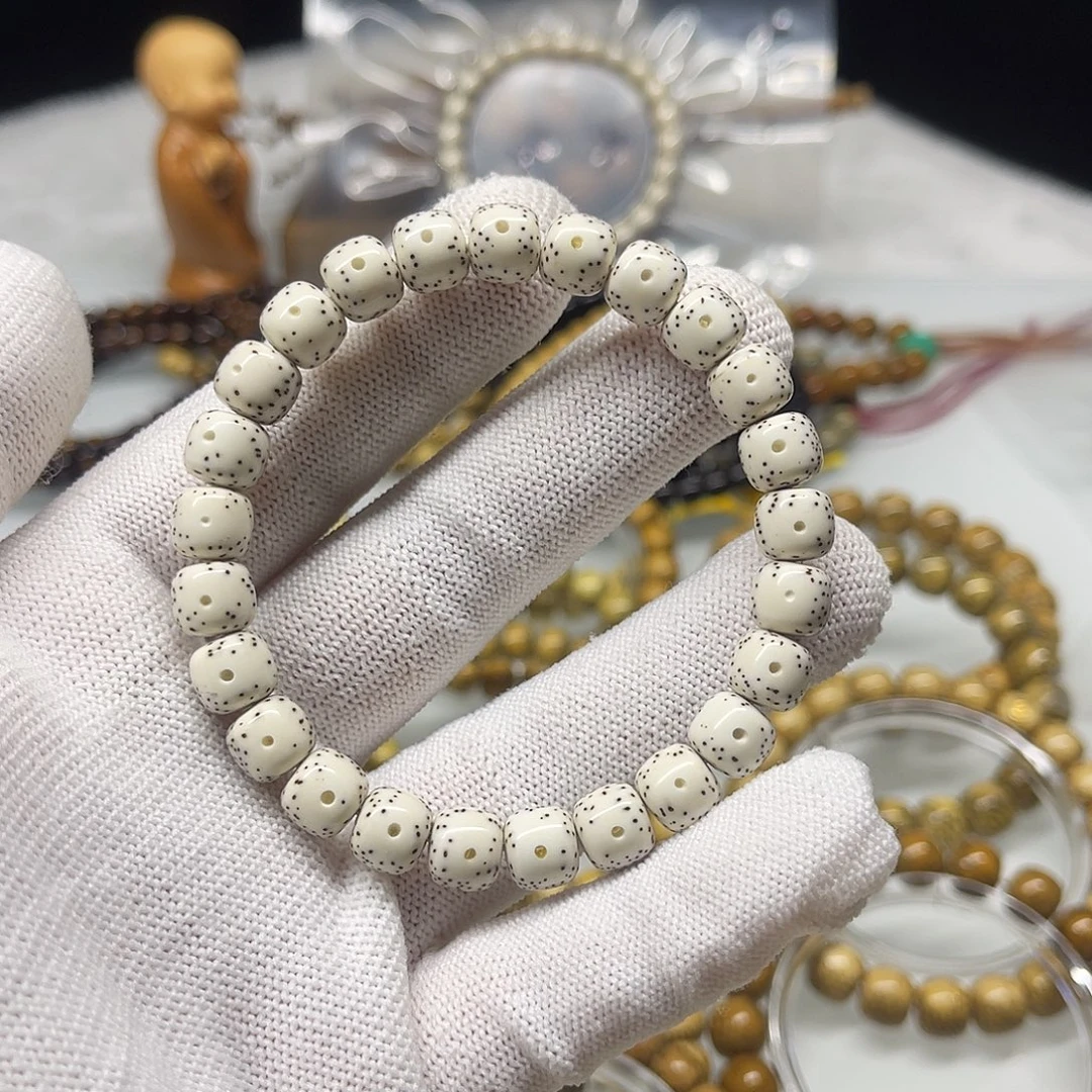 手串星月菩提原生态大留白9×8