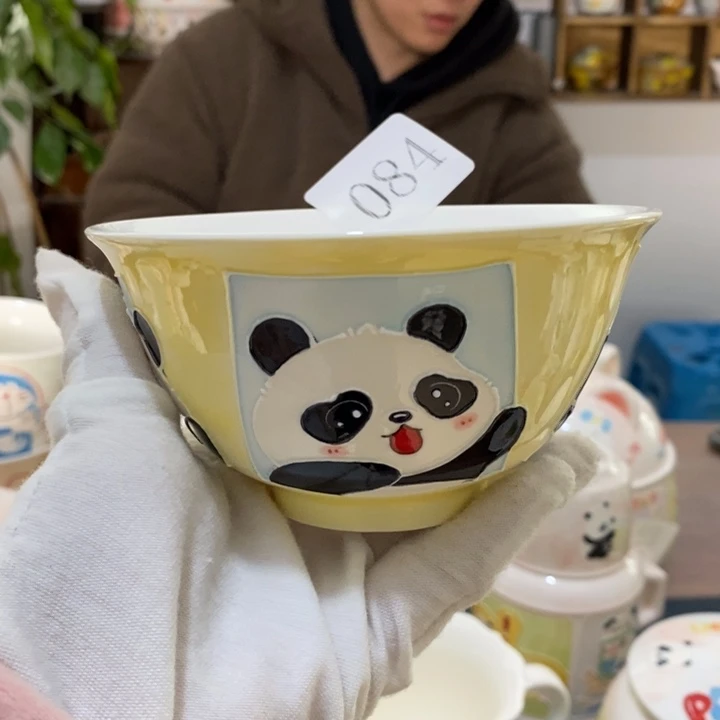 杯景德镇釉下彩手绘