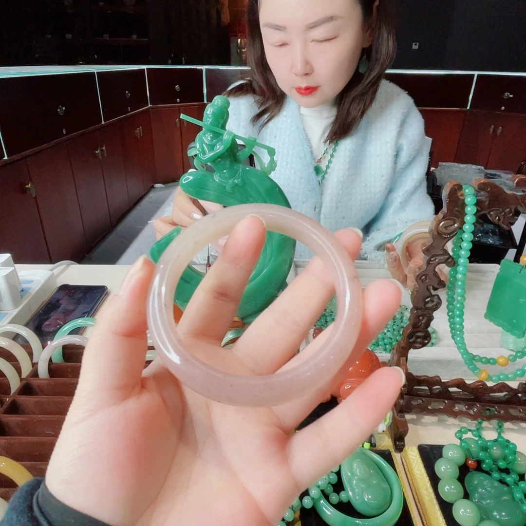 密玉（石英质玉）未镶嵌颈饰58