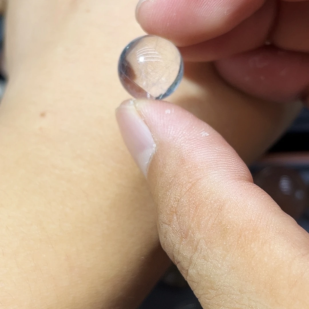 未镶嵌颈饰水晶13.8mm兔毛钢丝