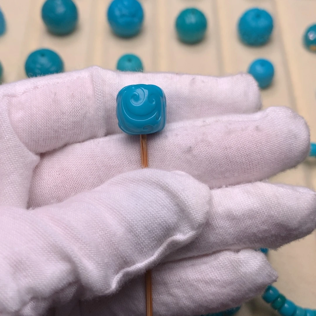 绿松石未镶嵌绿松石博古12