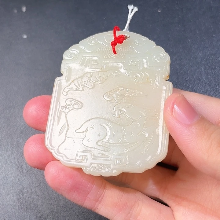 和田玉挂件未镶嵌乐*乐