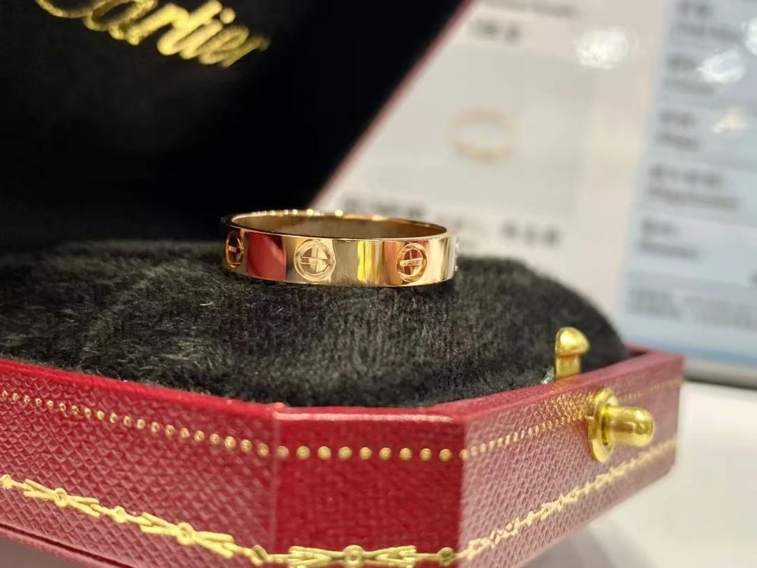 18K金卡加戒经典款戒指LOVE系列