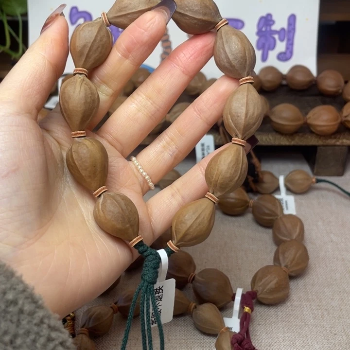 手串/手链橄榄核梅林铁核17.26头货三面佛