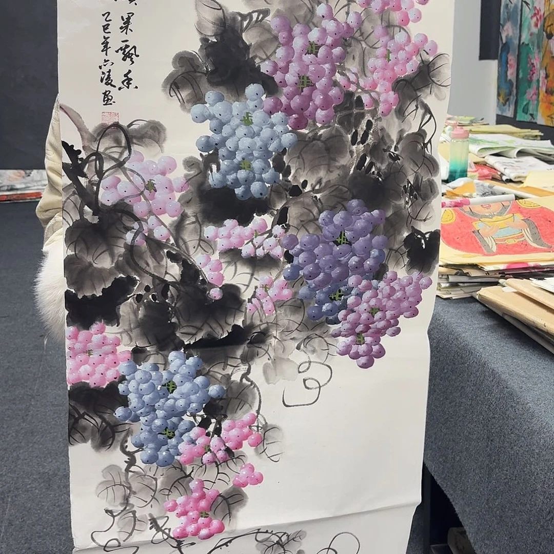 中佳美术馆 画心一张