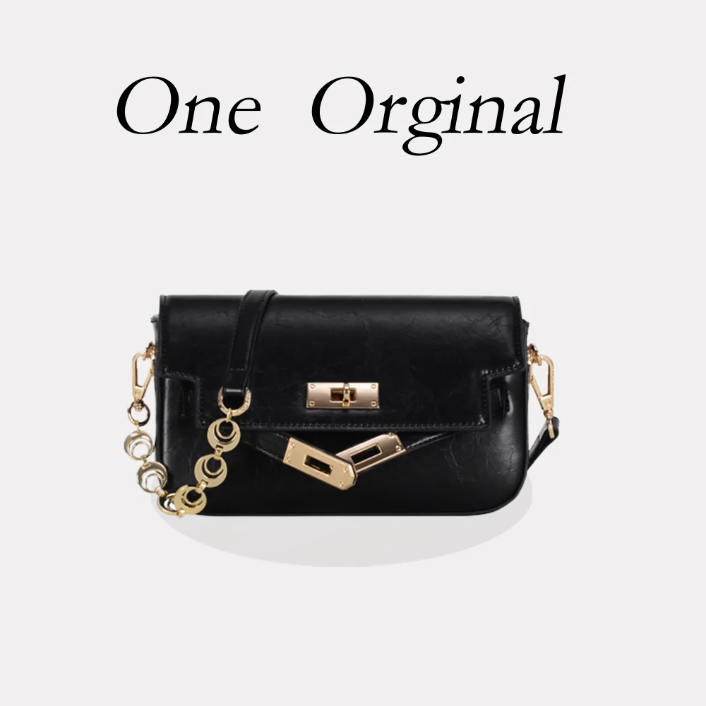 【工厂直销】GQ-24879-黑色轻奢小众时尚百搭女士包包