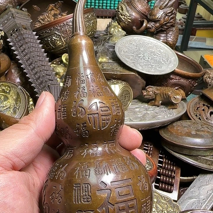 铜器办公室茶室摆件