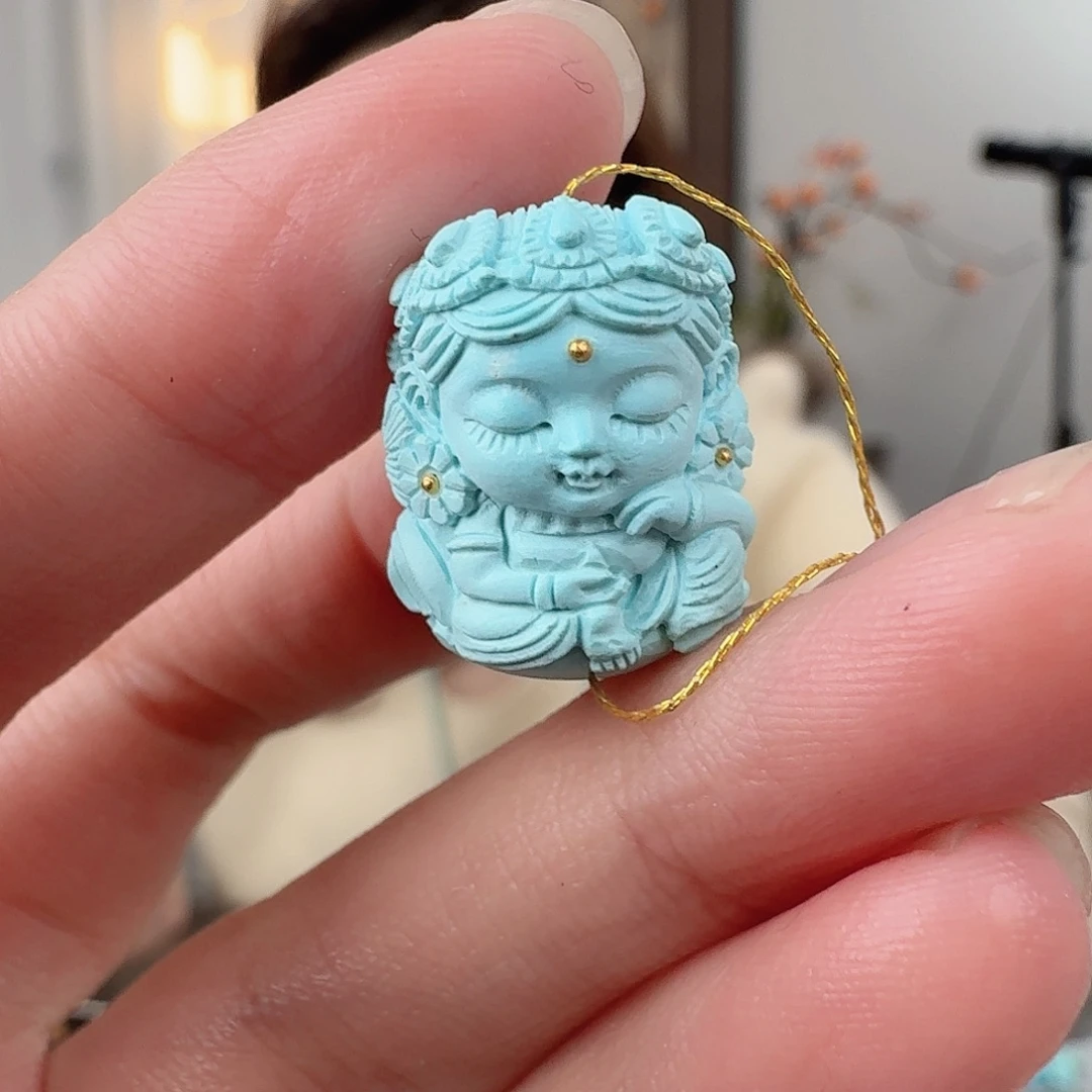 绿松石未镶嵌珠宝半成品