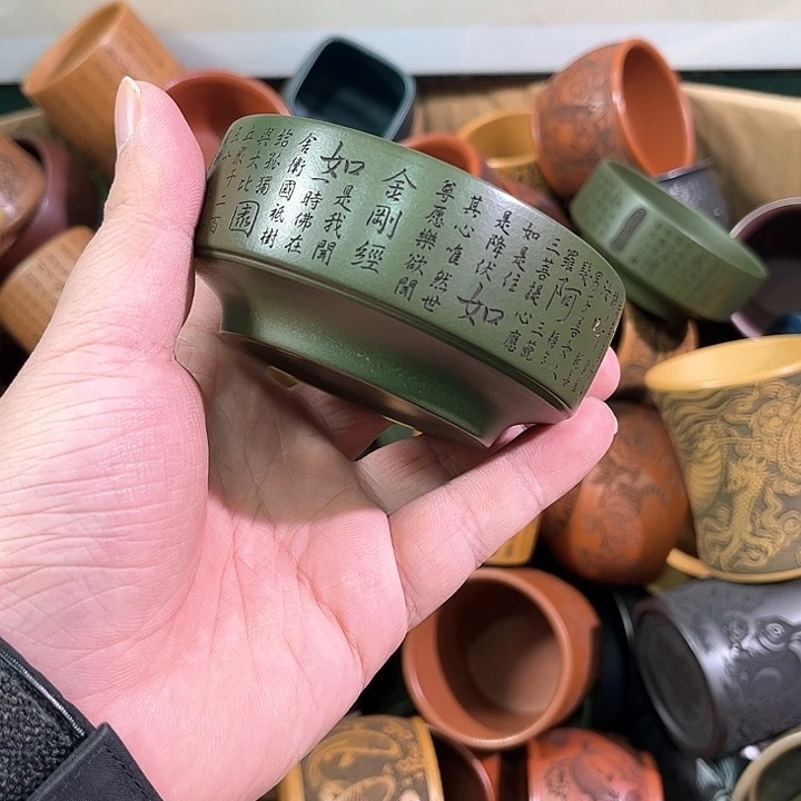 茶杯紫砂全手工紫砂主人杯
