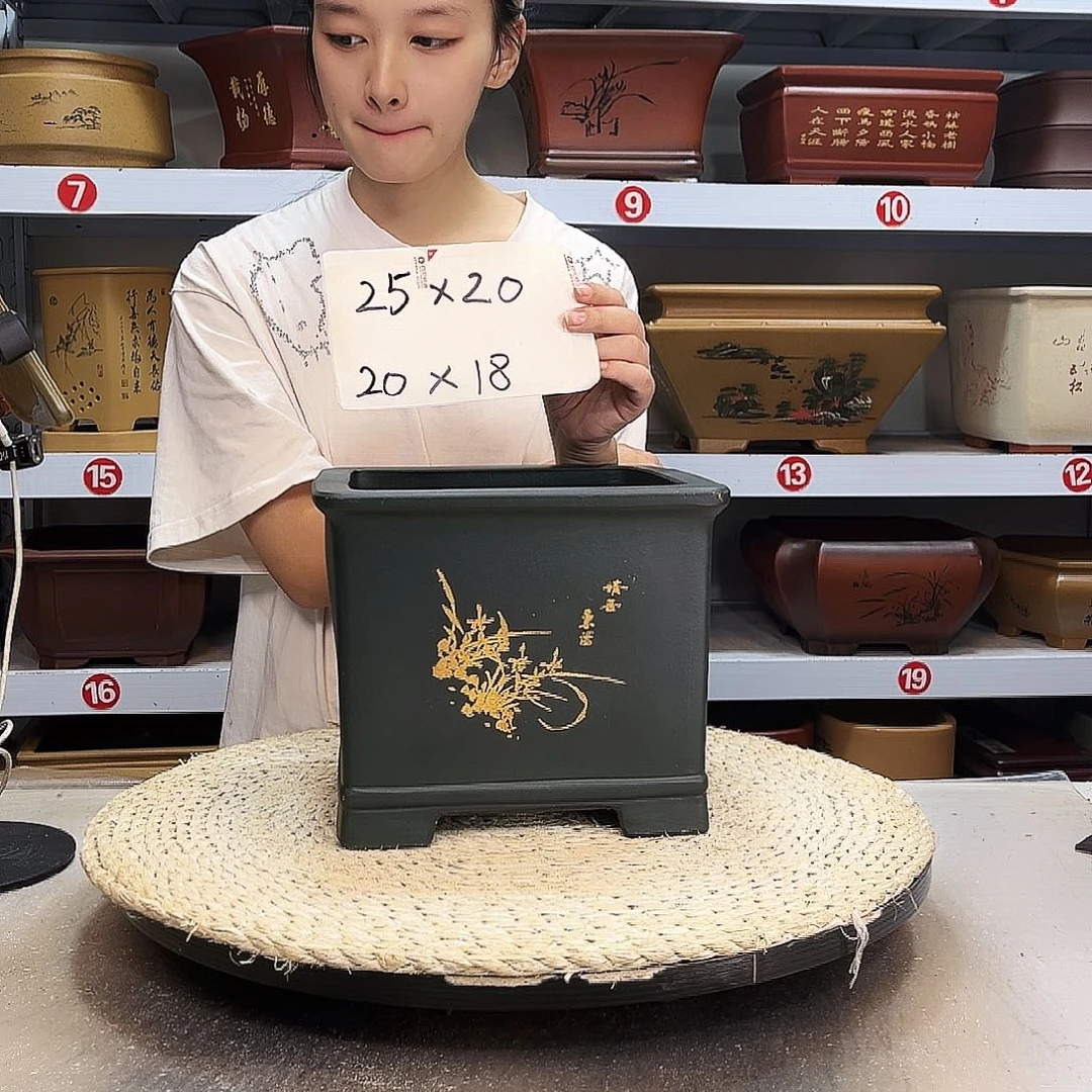 紫砂花盆紫砂花盆