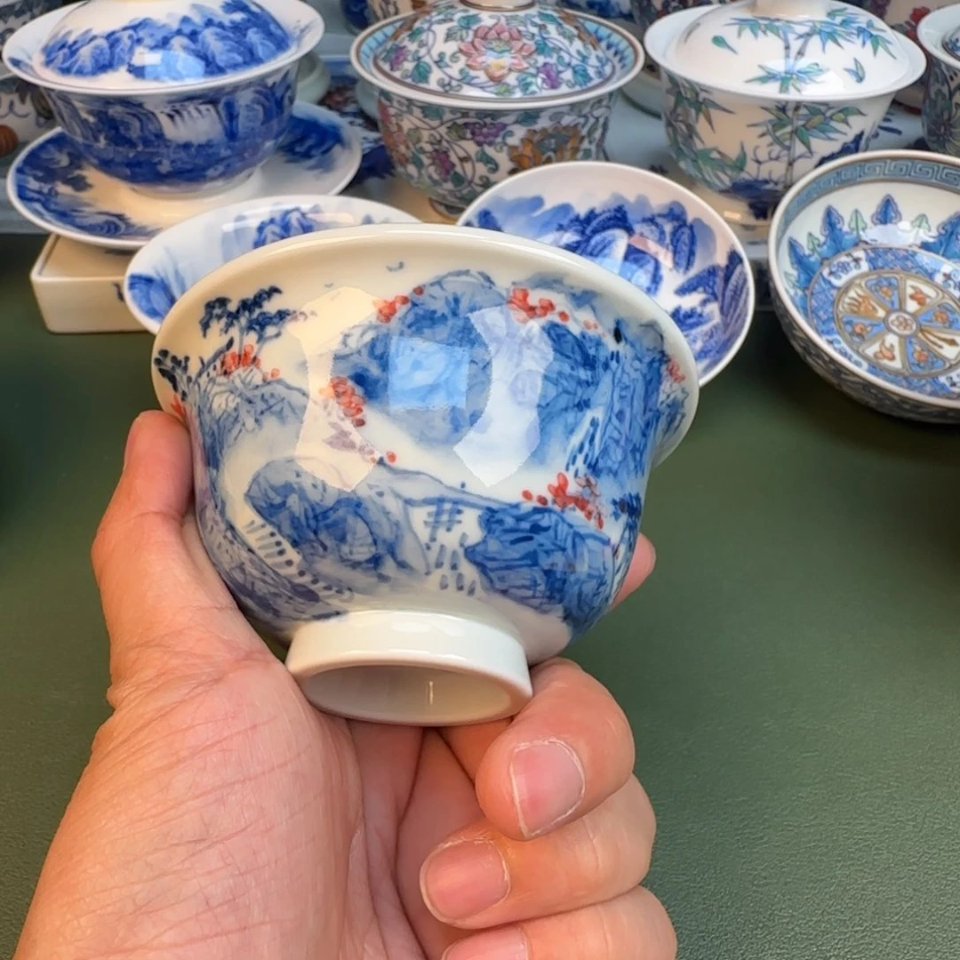 纯手工纯手绘茶具64