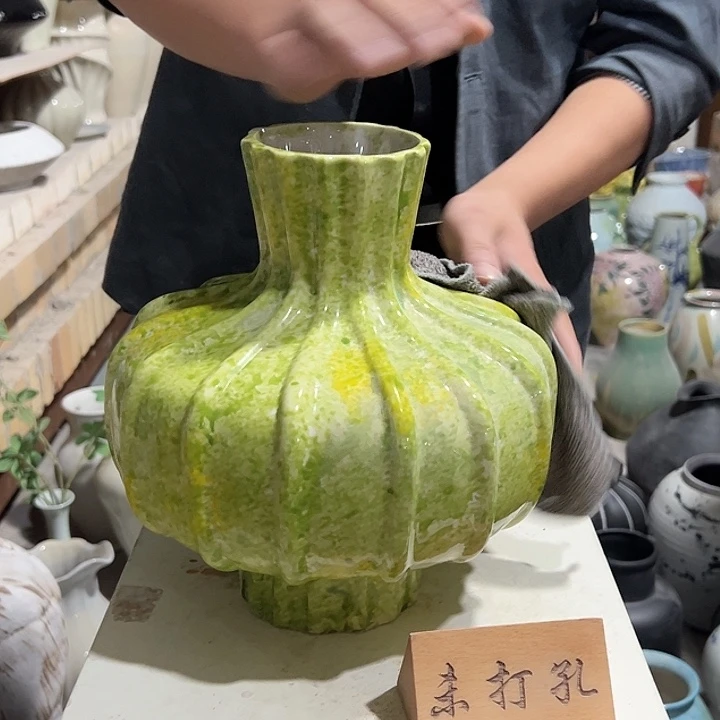 景德镇陶瓷花瓶微瑕专场介意勿拍47