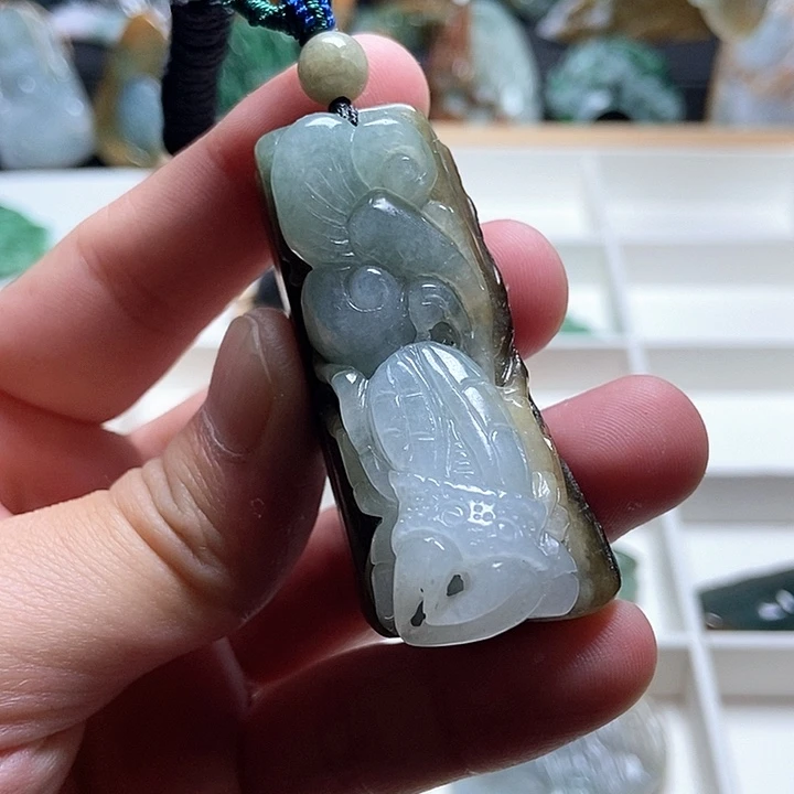 翡翠未镶嵌颈饰翡翠a货