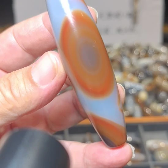 玛瑙/玉髓裸珠_ HEIMORI 天然天珠