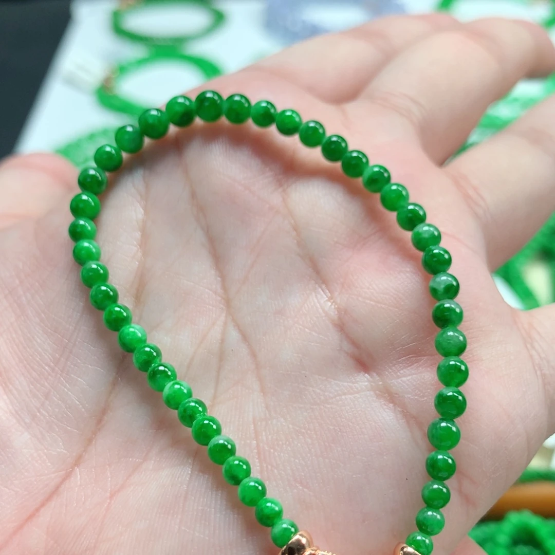 翡翠未镶嵌手链翡翠