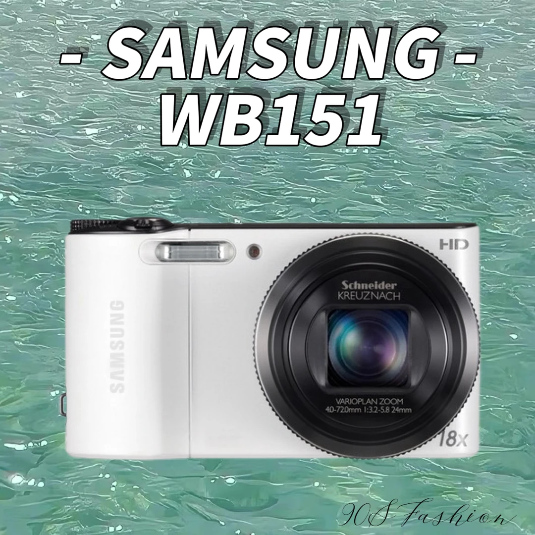 9新 Samsung/三星 WB151中文1400w像素18倍变焦网红长焦相机学生