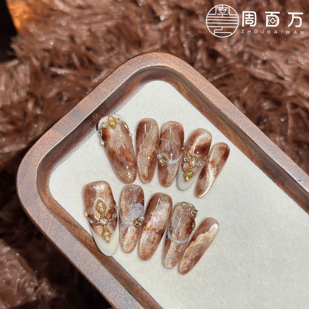 【宫廷茶话会】周百万纯手工穿戴甲