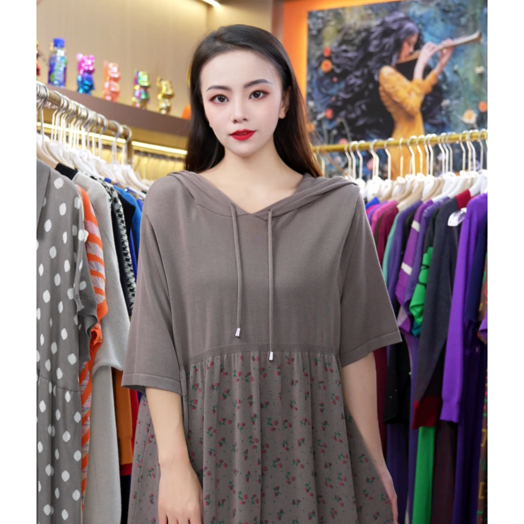 224-新款百搭显瘦连衣裙