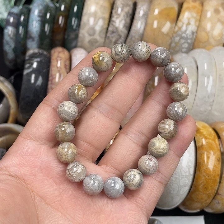 硅化珊瑚（珊瑚玉）未镶嵌吊坠(不含链)