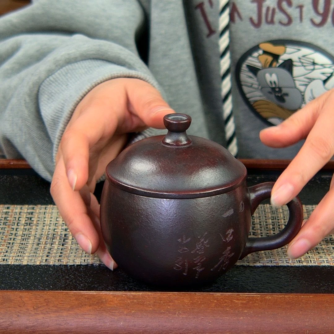 【闪购商品】紫砂茶杯高货放漏