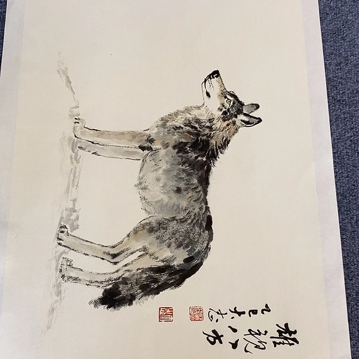 国画纯手绘写意画作43*63
