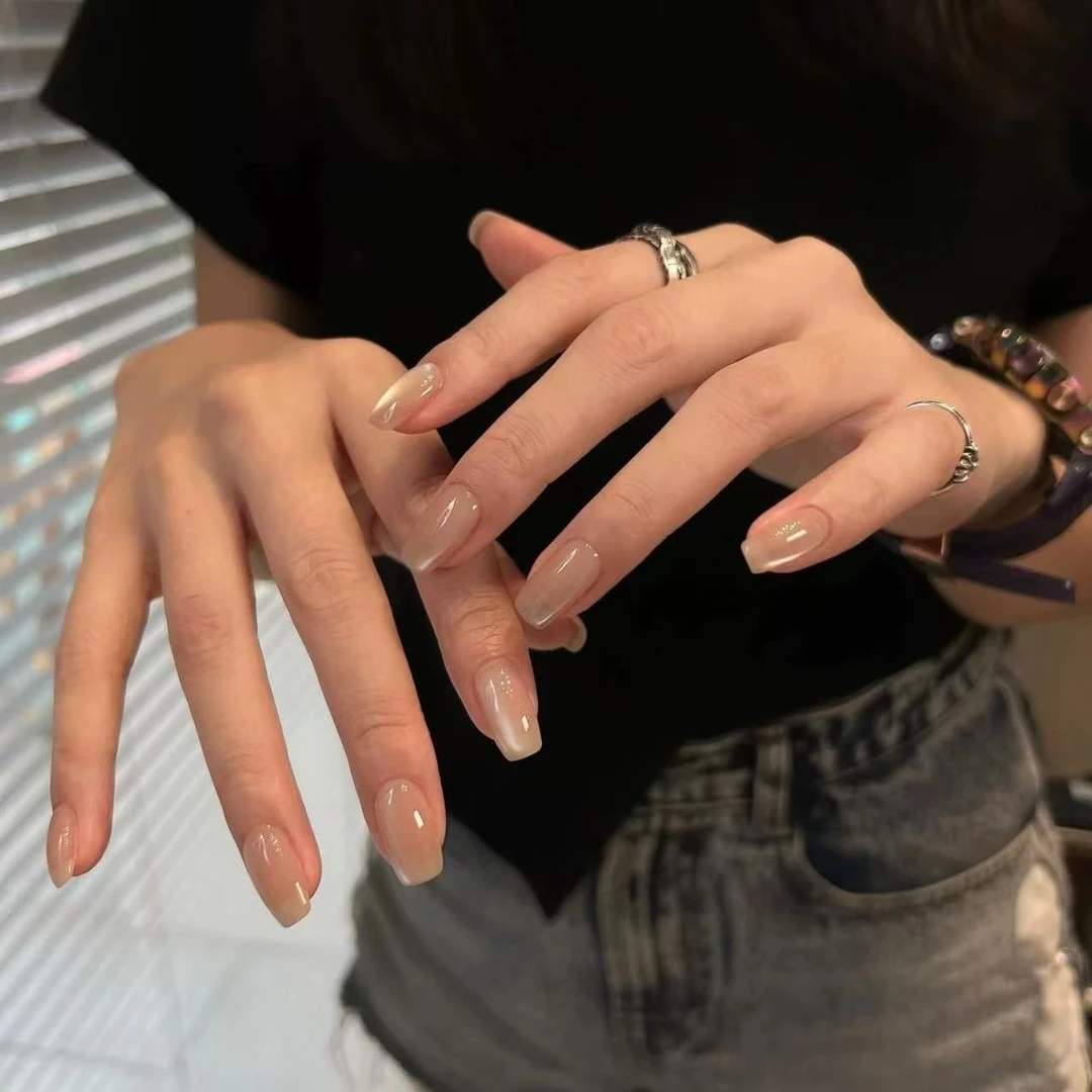 穿戴甲直播间福利款，微瑕不退不换！手工穿戴式纯欲简约夏日气质