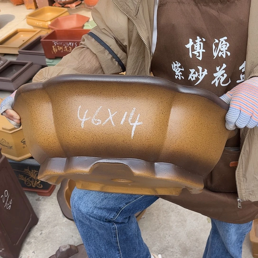 紫砂花盆盆景艺术