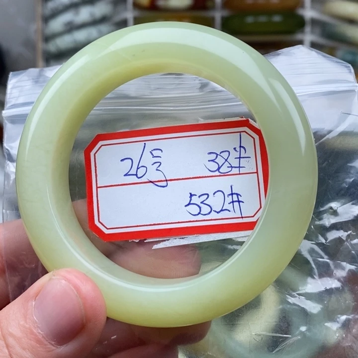 未镶嵌蛇纹石玉手绳