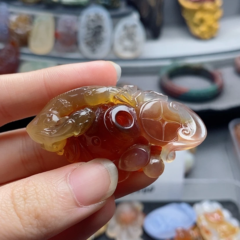 【闪购商品】未镶嵌吊坠定制玛瑙