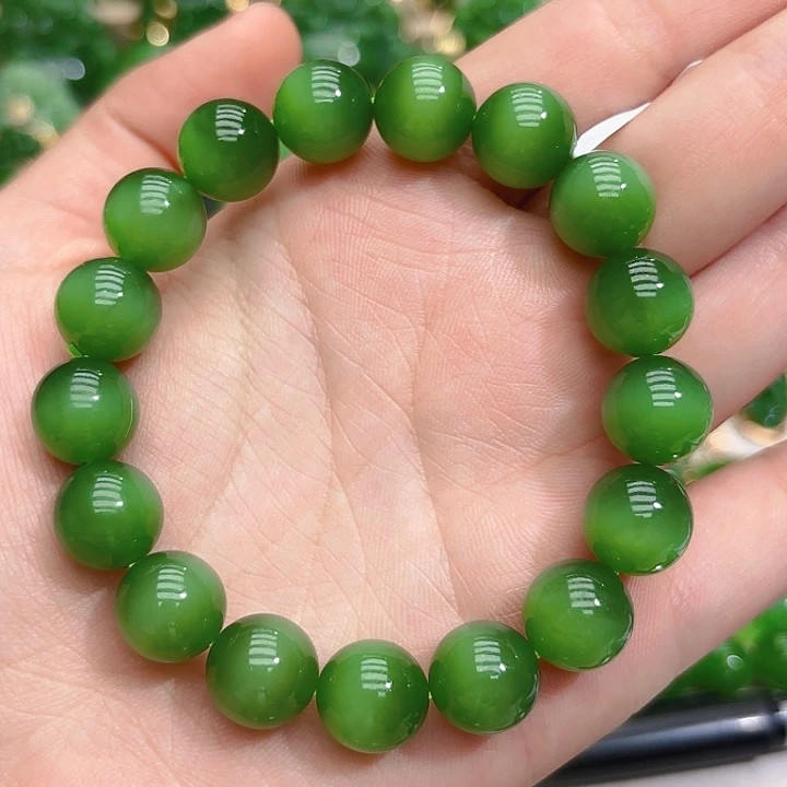 和田玉（碧玉）手串未镶嵌