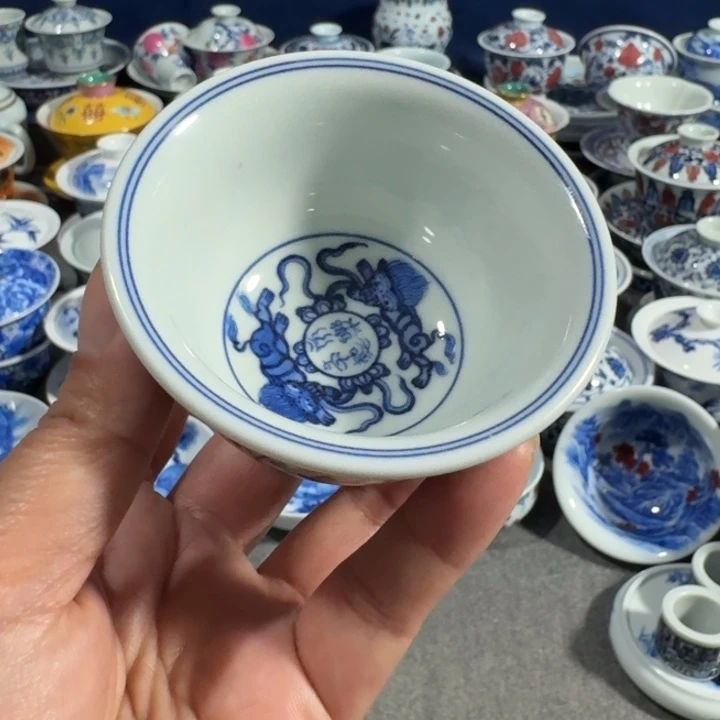 景德镇手工手绘杯