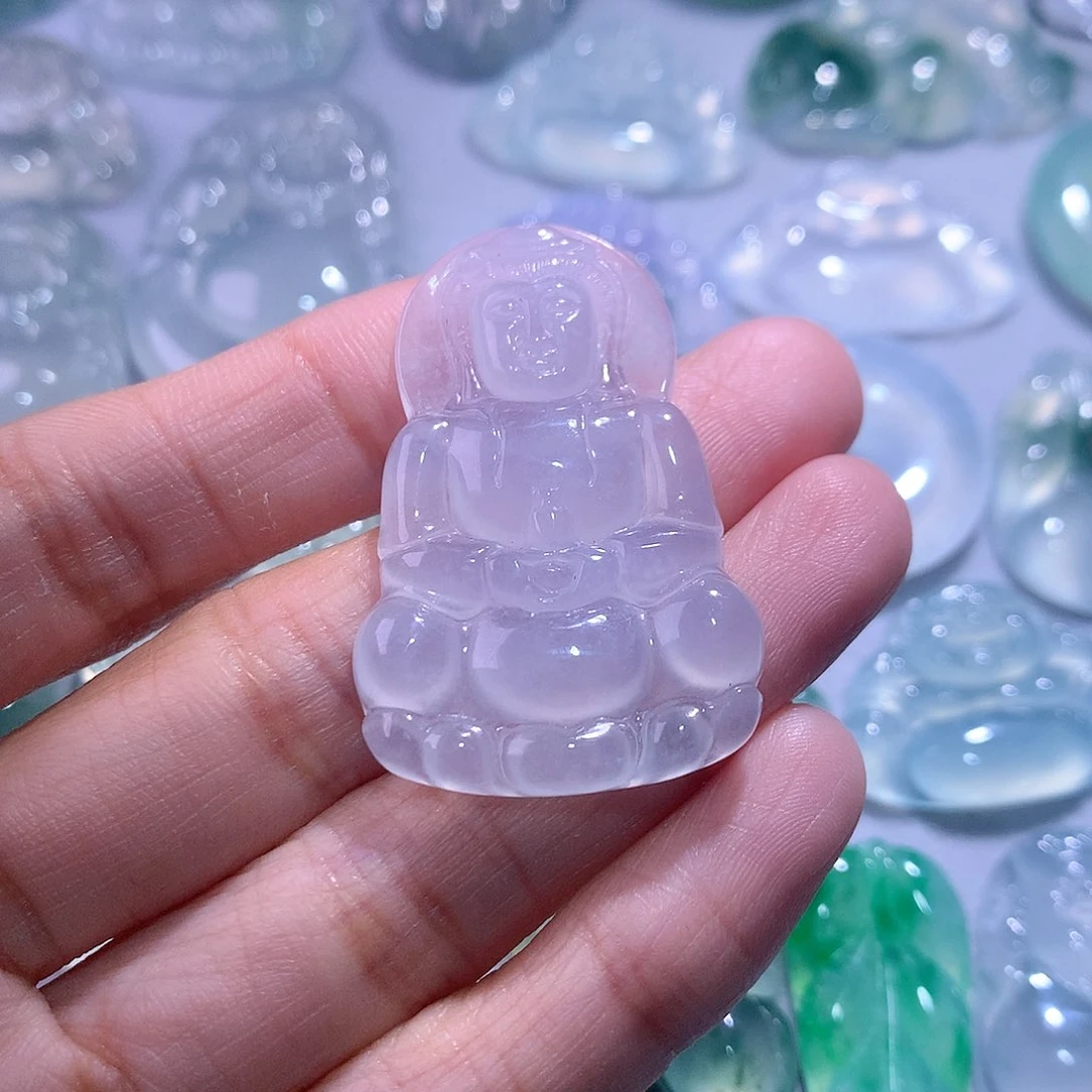 【闪购商品】翡翠颈饰未镶嵌观音