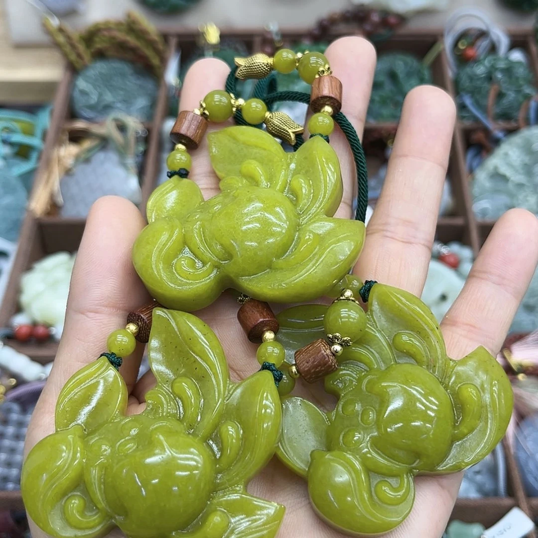 【闪购商品】蛇纹石玉未镶嵌颈饰