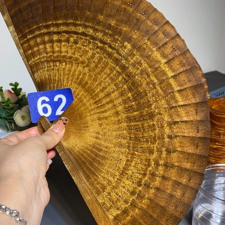 金丝楠天*海金丝楠木扇子