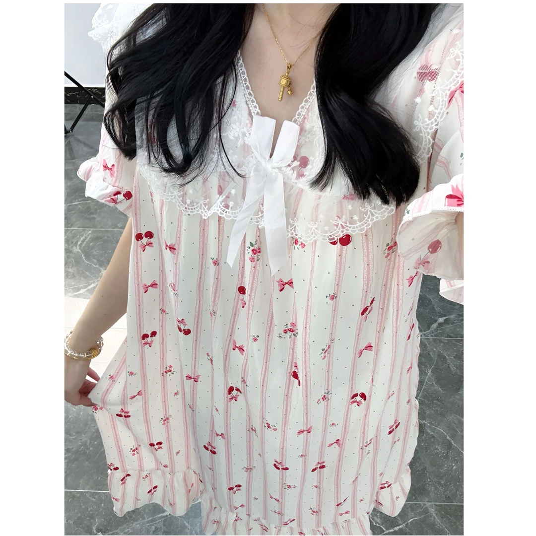 悦悦专用【二号链接】201-300 春夏休闲卡通睡衣少女家居服