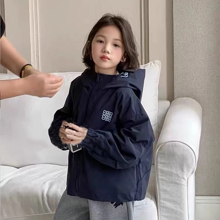 休闲B类春秋防风女儿童冲锋衣冲锋衣洋气加绒童装