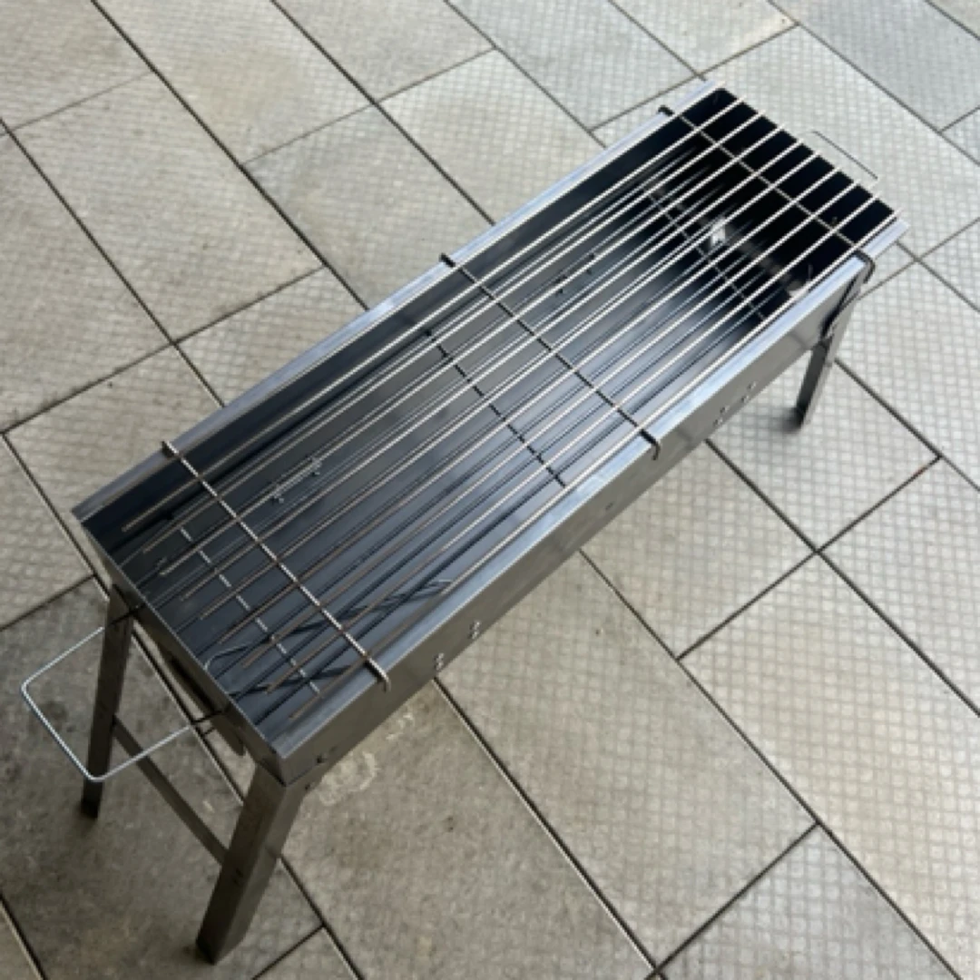 【次日达】折叠碳钢烧烤炉1.5厚板材 更结实耐用