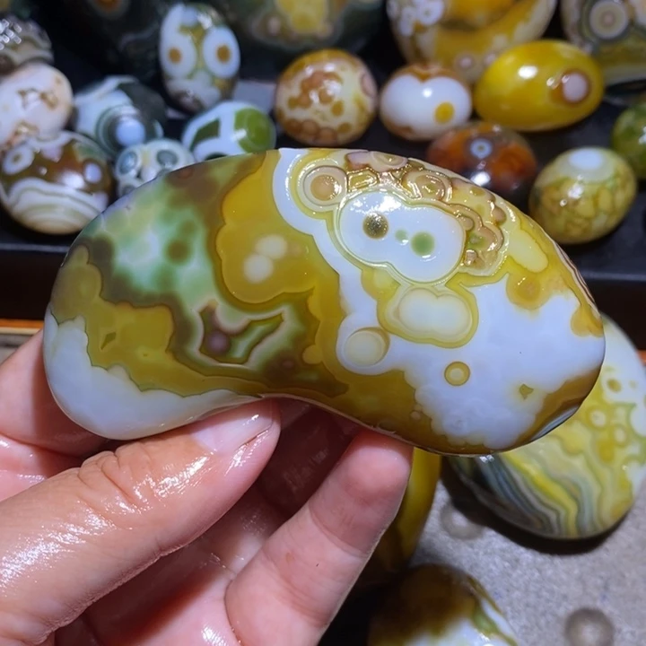 未镶嵌玛瑙/玉髓珠宝半成品196