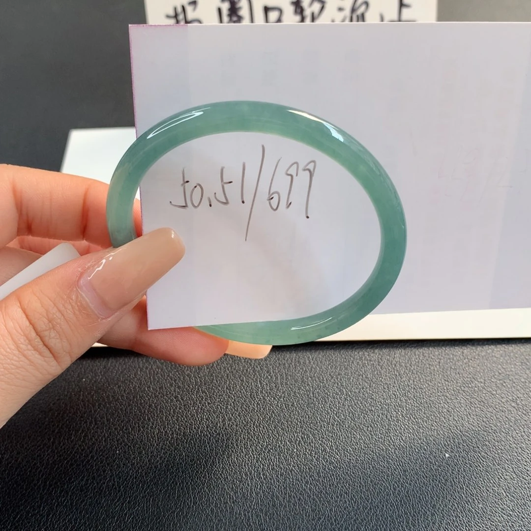 翡翠未镶嵌手镯天然翡翠