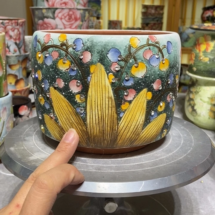 景德镇艺术手绘作品