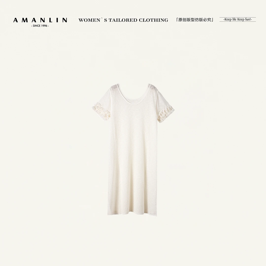 AMANLIN/阿谩琳欧若风上衣两件套Y598921