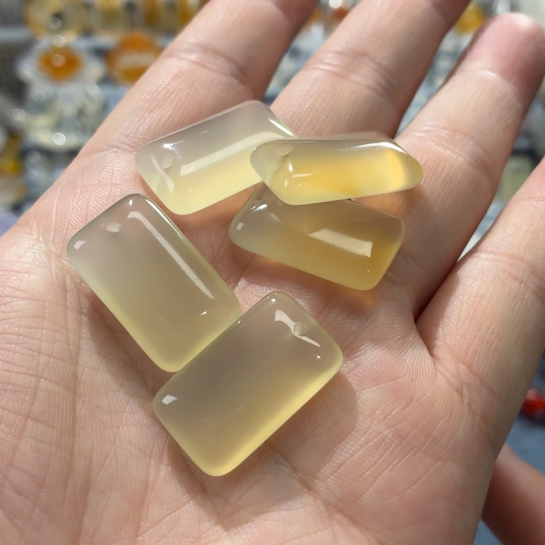 玛瑙/玉髓未镶嵌吊坠(不含链)