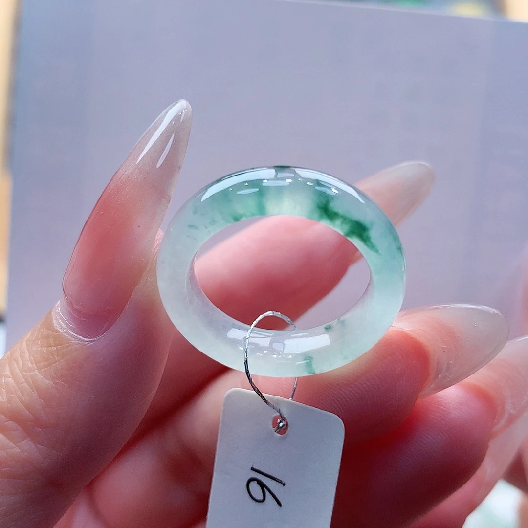 翡翠未镶嵌戒指缅甸A货