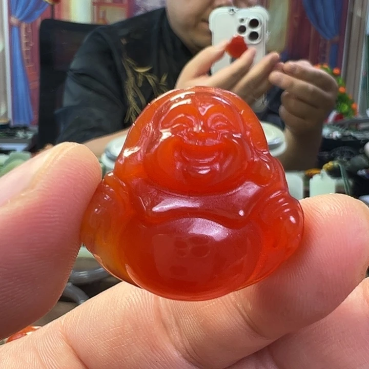 玛瑙/玉髓颈饰未镶嵌佛公