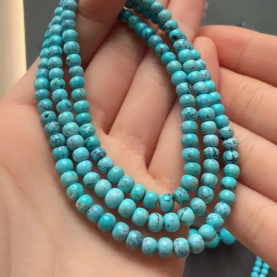 绿松石未镶嵌颈饰