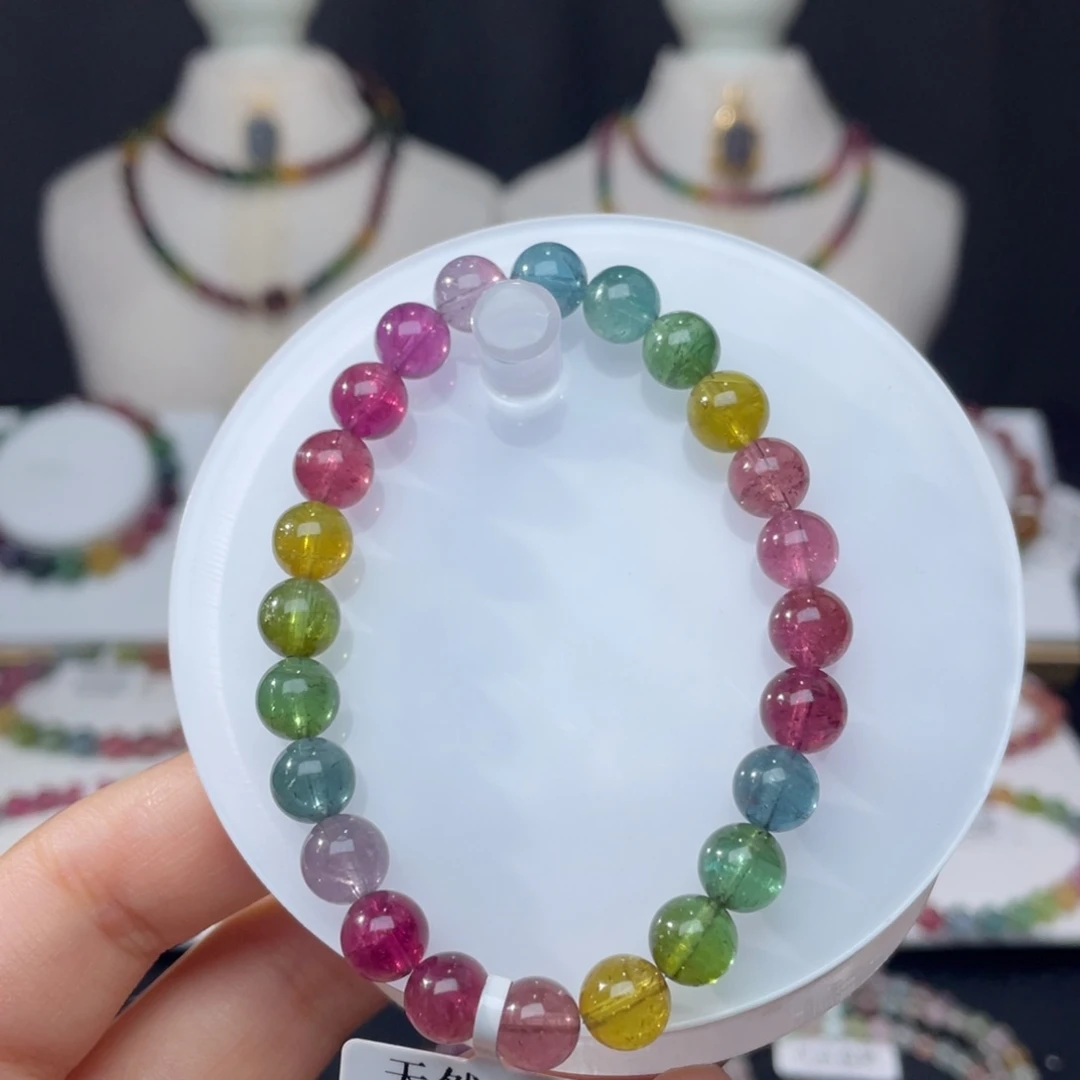 手串未镶嵌碧玺7.7mm±